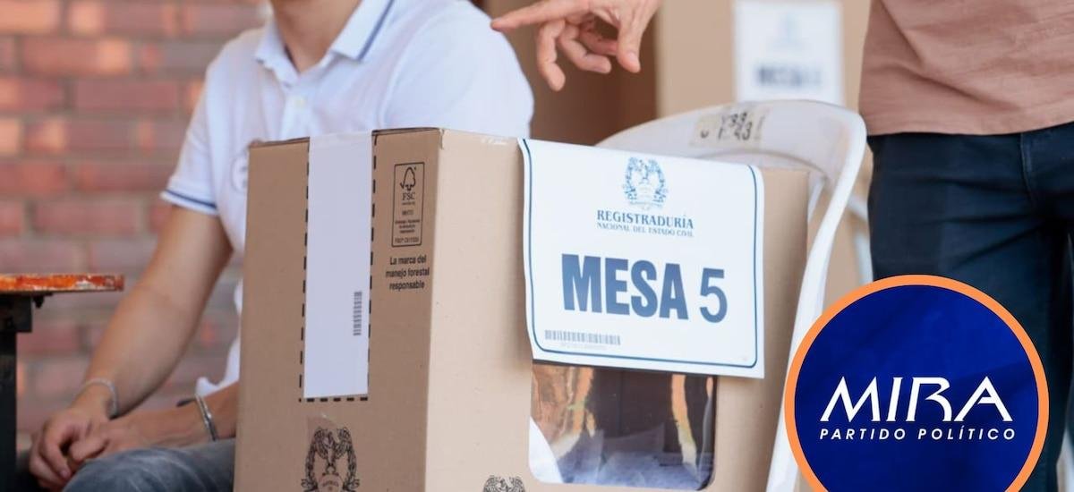 Partido Mira solicitó a la Cancillería y entes de control investigar presuntas irregularidades en elecciones del exterior