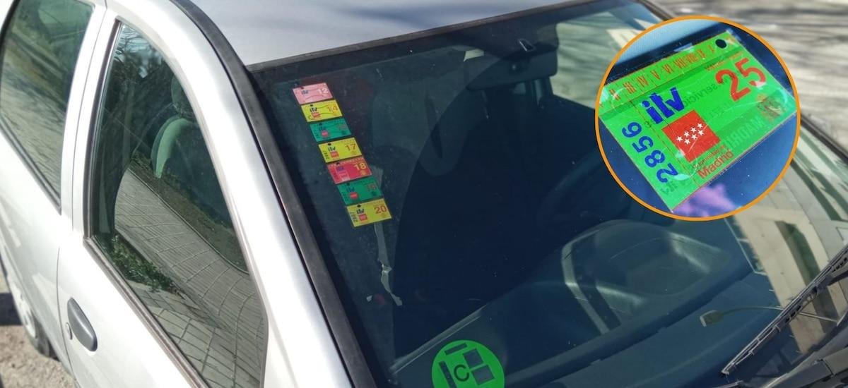 Poner una pegatina de la ITV a un coche que no la ha pasado es delito: multas de más de 700 euros y qué consecuencias legales tiene