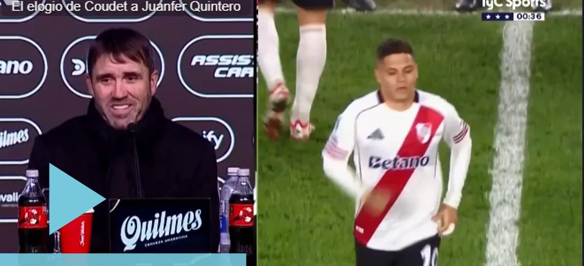 “Por eso vos sos un gran periodista y yo un humilde entrenador”, el cruce de Coudet en conferencia