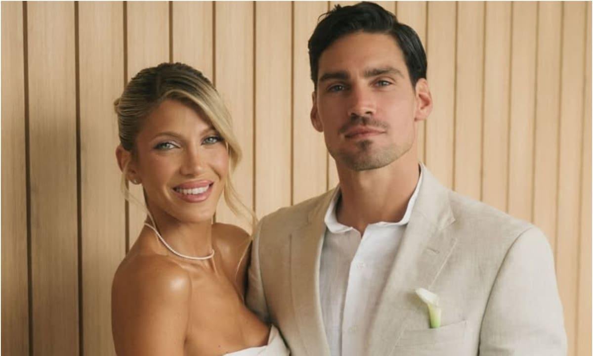 El casamiento de Cande Ruggeri y Nico Maccari: las lágrimas de la modelo y los famosos que dijeron presente