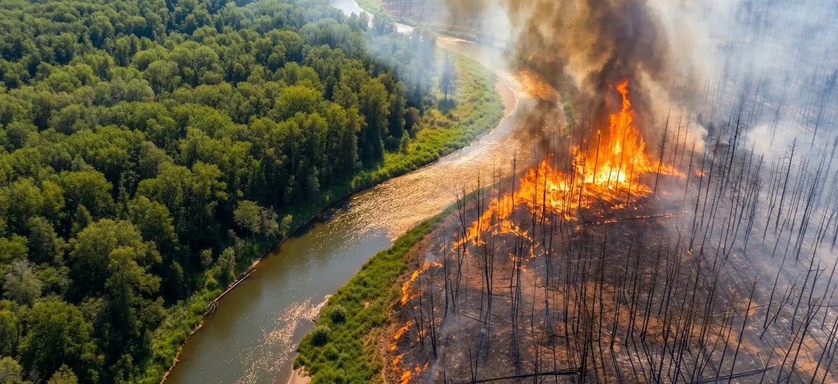 Científicos advierten que los incendios forestales podrían contaminar el agua hasta por 5 años