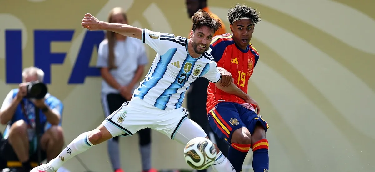 El dardo del hermano de Tagliafico contra Lamine Yamal tras la final del Mundial entre Argentina y España