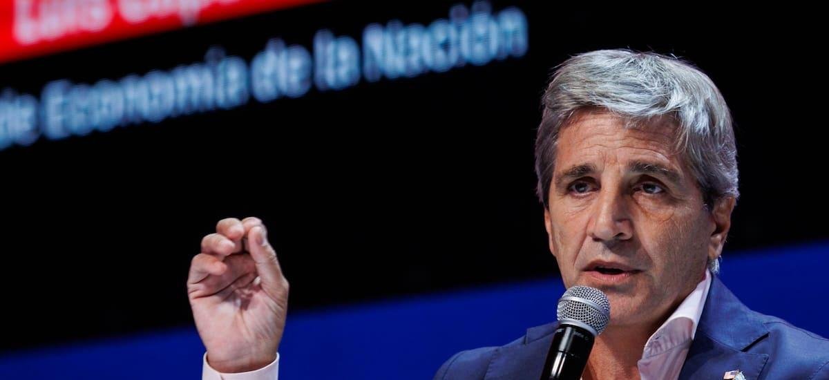 La última definición de Luis Caputo sobre el dólar: “Estaría en $ 1300...″ - El Cronista