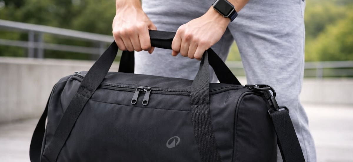 Este bolso deportivo de Decathlon es ideal para viajes: cuenta con espacio para guardar zapatillas y se consigue por menos de 8 euros