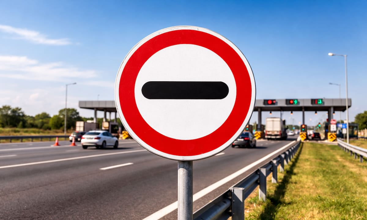 Qué indica esta señal de tránsito con una franja negra horizontal y por qué es tan relevante
