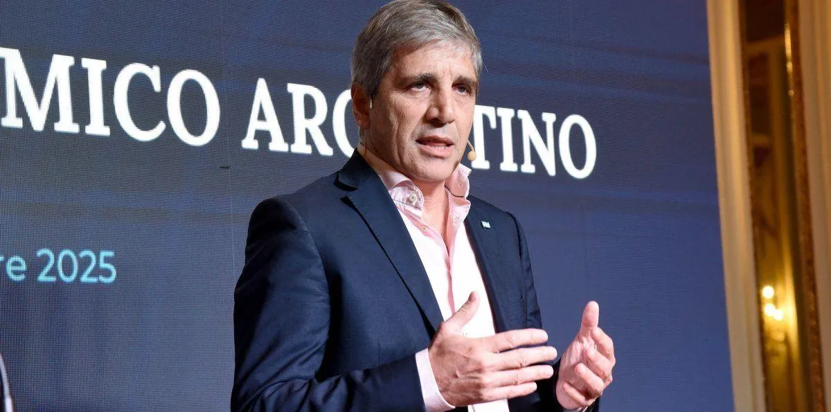 Luis Caputo aseguró que Argentina “no está en estanflación” y no descartó que el IPC perfore el 1% este año