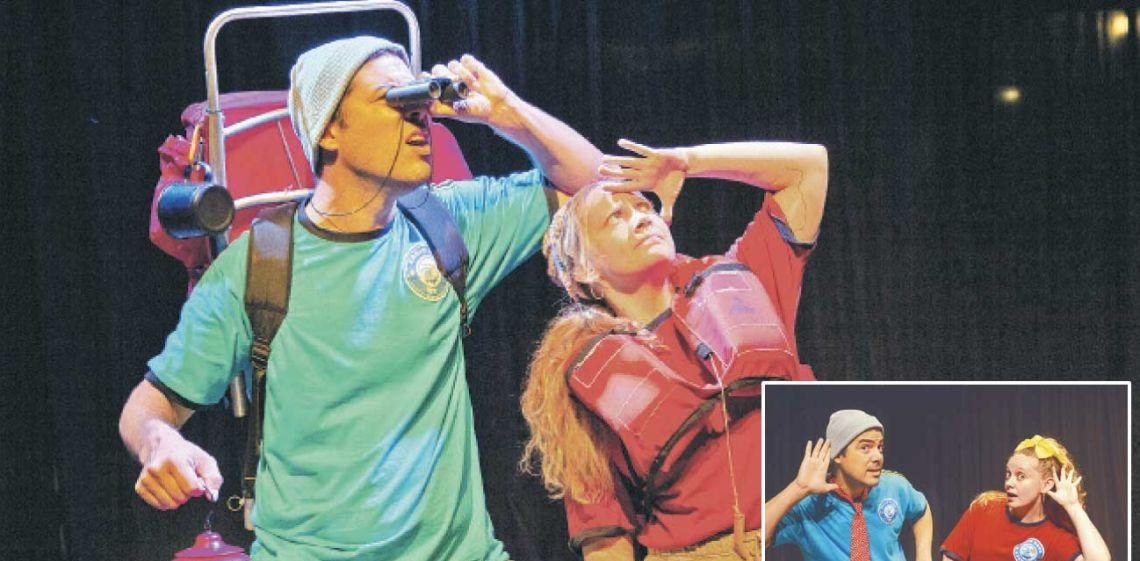 Ciencia y aventuras en el escenario