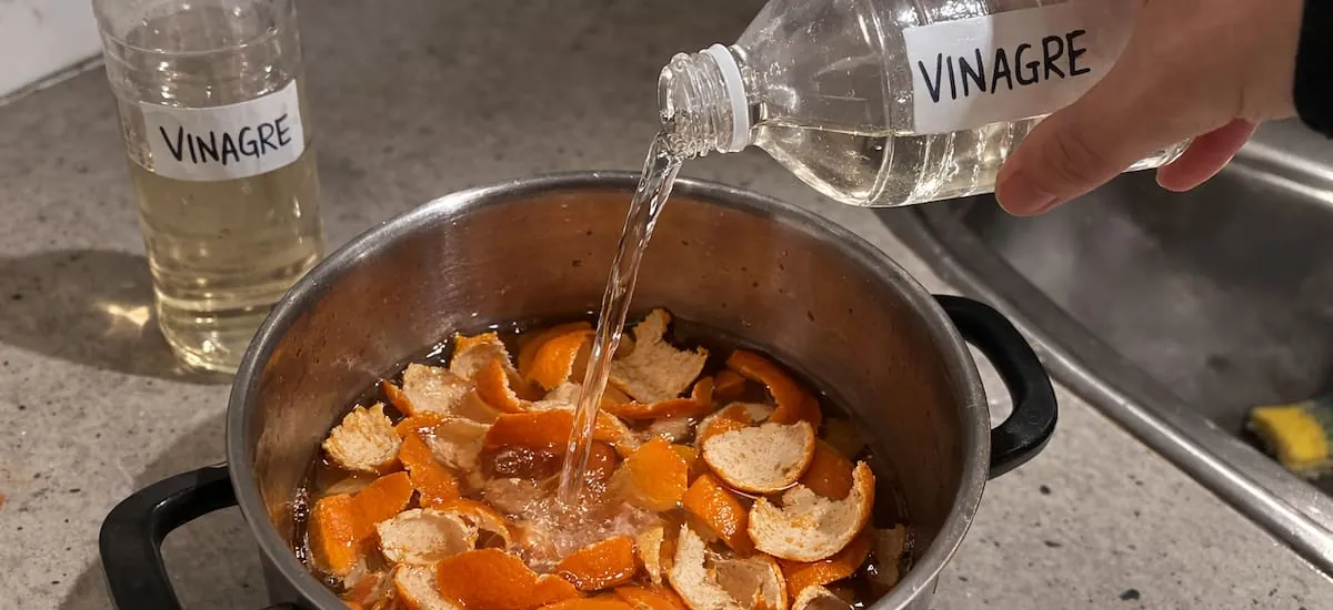 Mezclar cáscaras de mandarina con vinagre: para qué sirve y qué beneficios tiene esta combinación