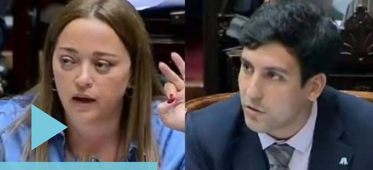 El papelón del libertario Visconti generó risas y Cecilia Moreau lo corrigió en plena sesión