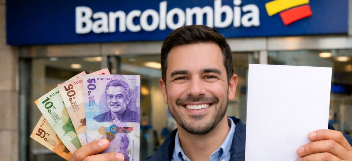 Aumento del salario mínimo para trabajadores: Bancolombia exige presentar este documento para acceder a la nómina en marzo