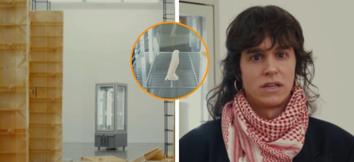 Cuando la lluvia dorada se hizo arte: Élan d’Orphium moldea la orina en un ‘Acto de amor’