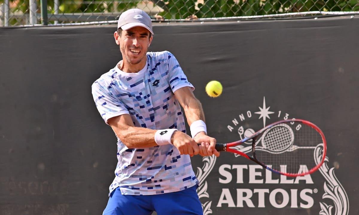 Franco Agamenone, el tenista argentino que juega para Italia, fue castigado por doping y salió adelante