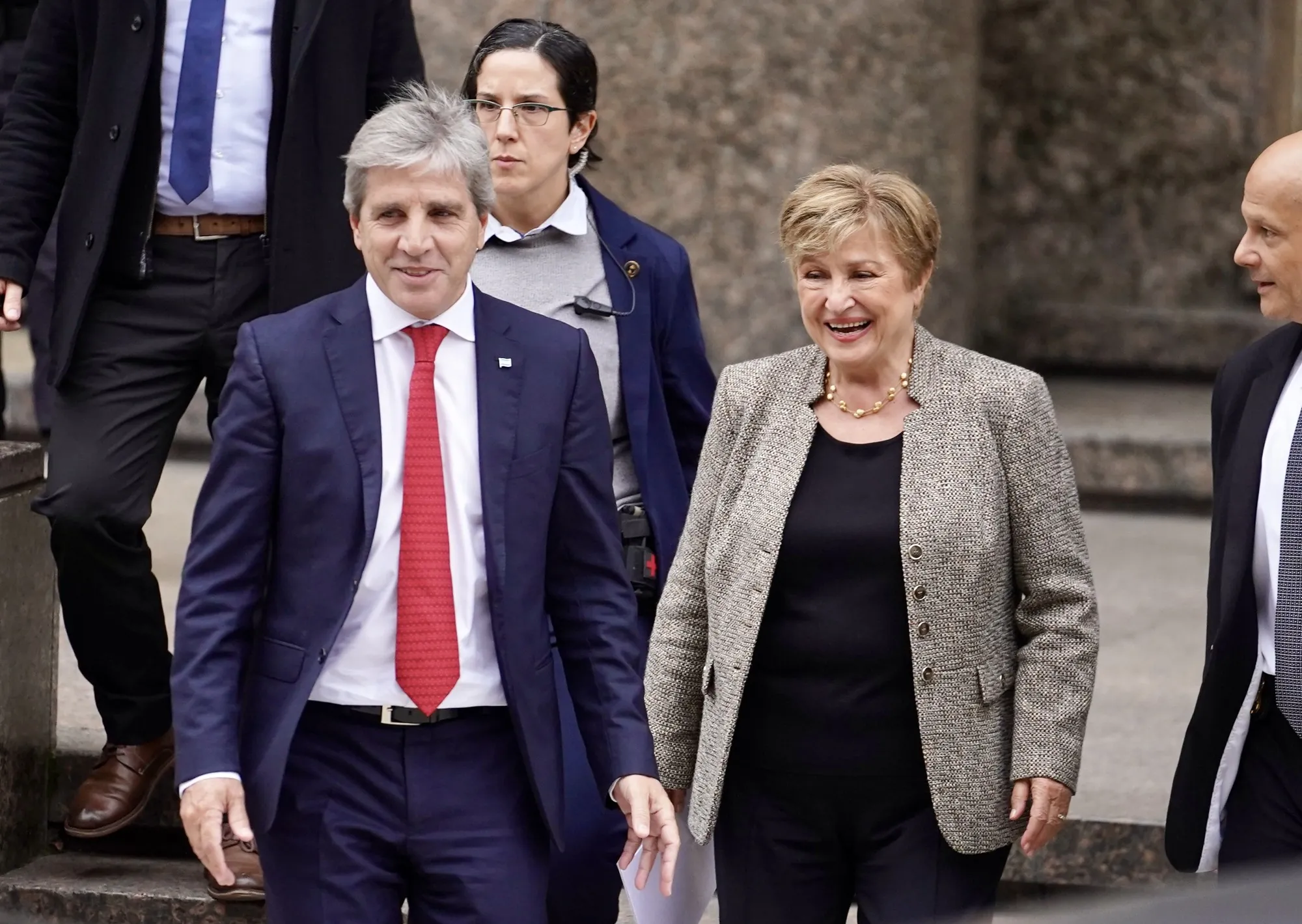 La jefa del FMI dijo que Argentina no necesita otro préstamo y reconoció que falta un crecimiento "equilibrado"