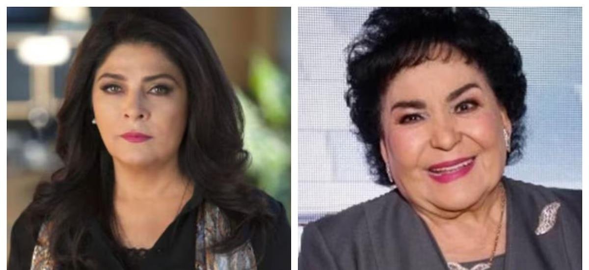 La inesperada reacción de Victoria Ruffo frente a los rumores sobre Carmen Salinas y el pódcast de Saskia Niño de Rivera