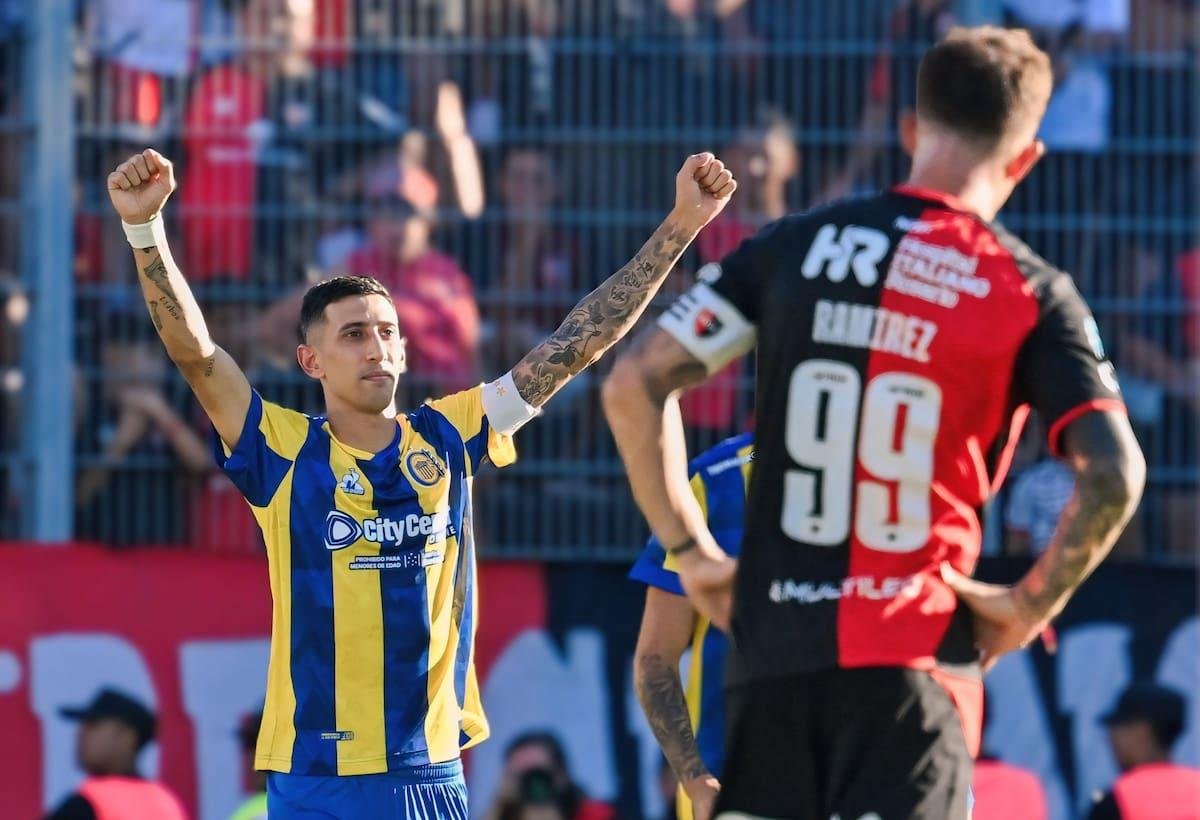 A Di María no le daba el físico, pero sí le alcanzó la clase para alargar la paternidad de Central ante Newell’s