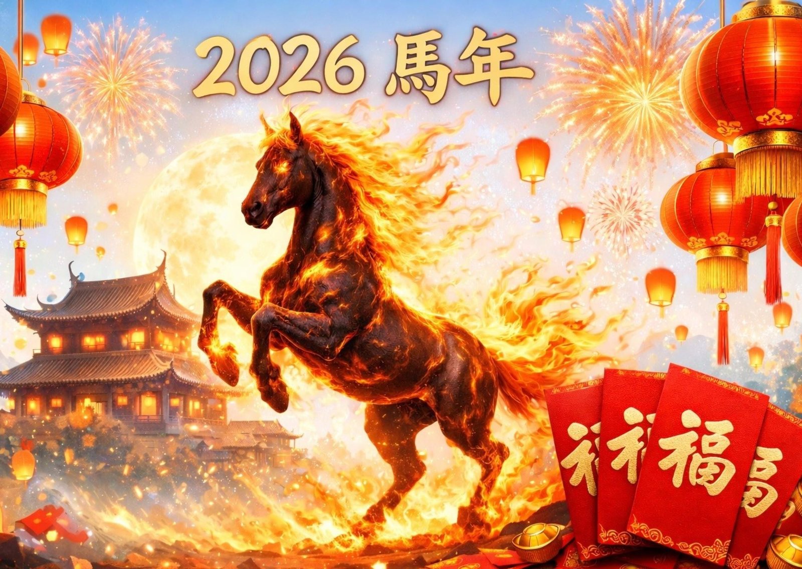 Año Nuevo Chino 2026: cuándo es la víspera del Caballo de Fuego y qué se hace