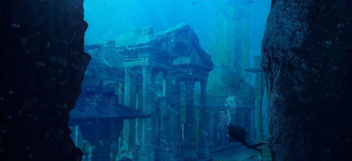 Impresionante descubrimiento arqueológico: hallan una metrópolis parecida a Atlantis en lo más profundo de un lago