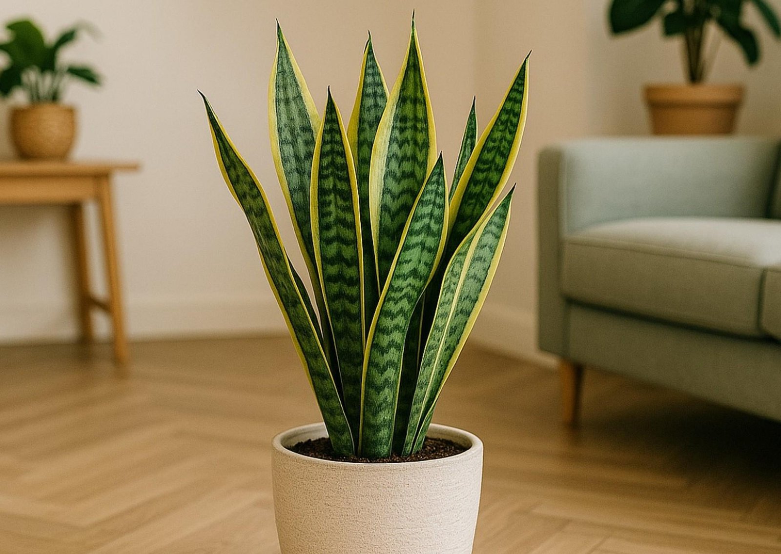Pocos lo saben: esta es la cantidad de luz que necesita la lengua de suegra en marzo
