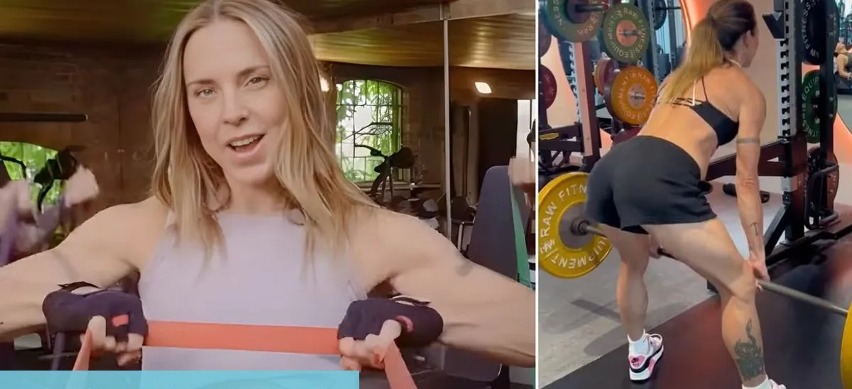 Físico destacado: así fue la impresionante transformación de Melanie Chisholm, la ex Spice Girl