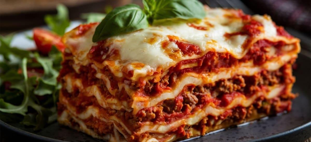 Igual a la de la “nonna”, pero sin harina y súper saludable: cómo hacer la mejor LASAGNA de todas en dos minutos