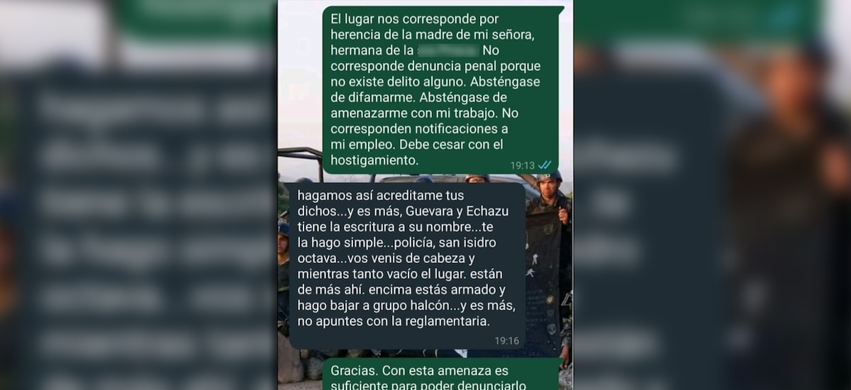 “No me importa si tiene una nena, un nene o están en silla de ruedas”: detuvieron a un abogado por amenazas