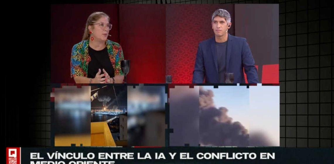 “La discusión no es ética, es quién monopoliza la guerra con IA”, advirtió Valeria Di Croce en “QR!”