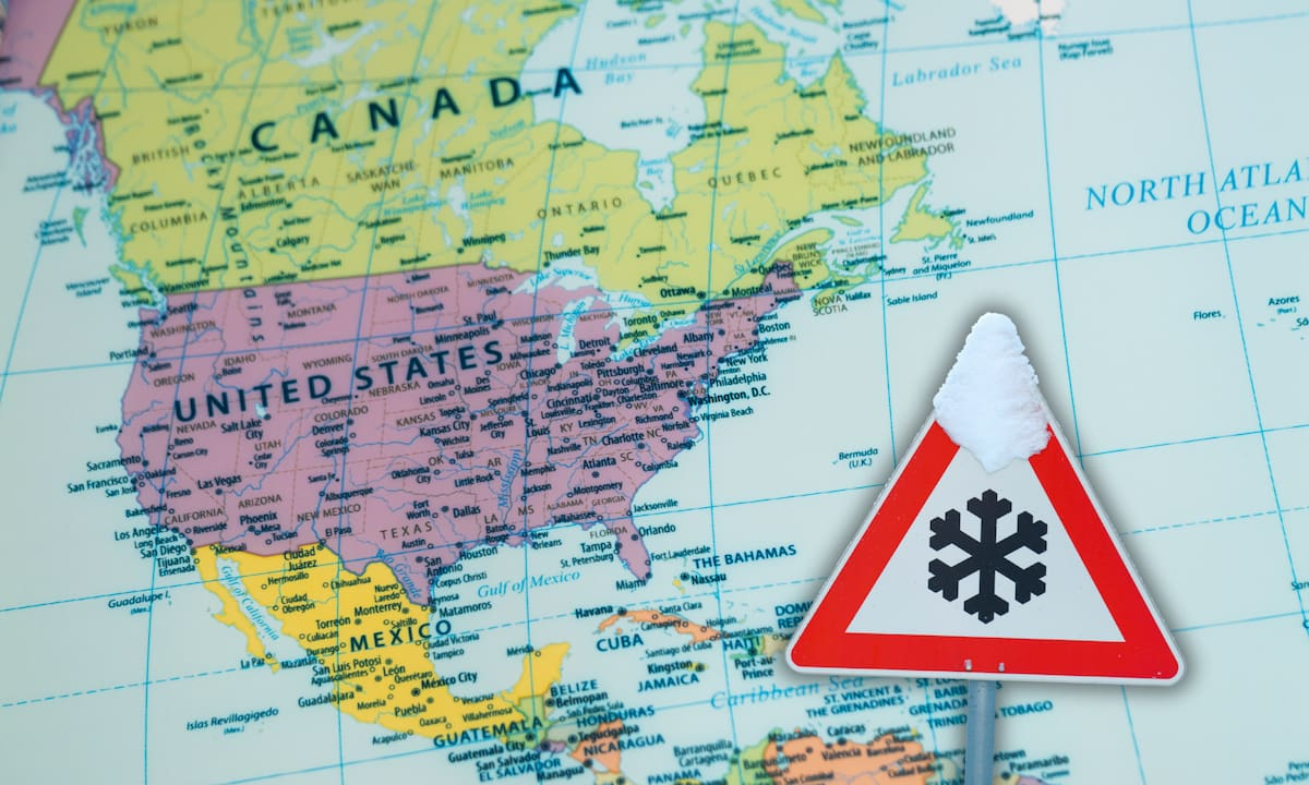 Cuántas pulgadas de nieve cayeron en Nueva York y Nueva Jersey, pronóstico del lunes y cuándo se va la ola de frío