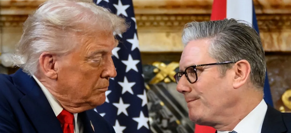 Donald Trump dijo que el Reino Unido podría ayudar en el desminado del estrecho de Ormuz