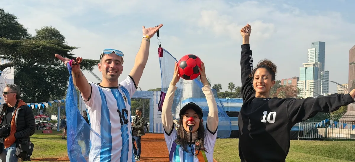 Se inauguró el Fan Fest para el Mundial en CABA: así se vivió el partido inaugural