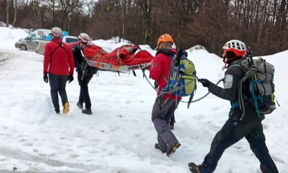 Tragedia en Tierra del Fuego: murieron una turista uruguaya y un guía en una excursión al glaciar Vinciguerra