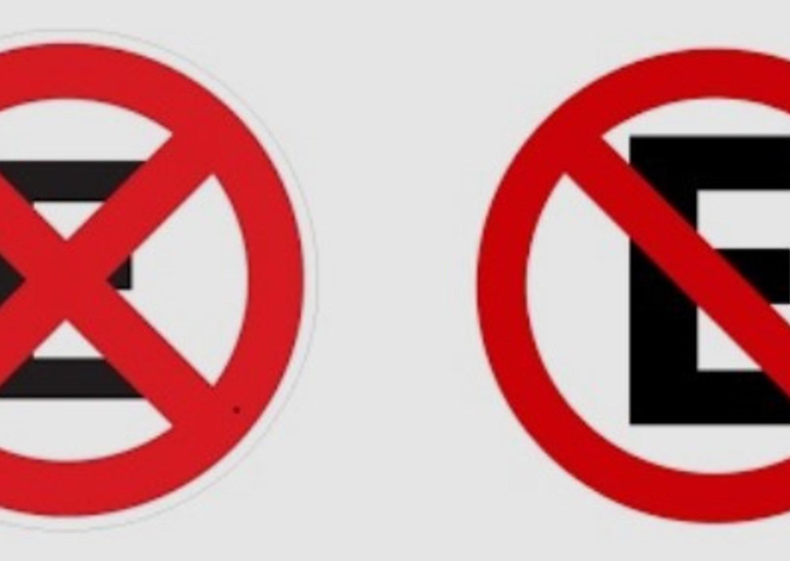 Qué significan estas señales de tránsito y cuál es la diferencia