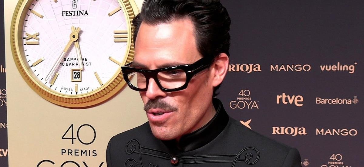 Juan Avellaneda adelanta en los Goya cómo será el vestido de novia de Nieves Álvarez: "Va a ser espectacular"