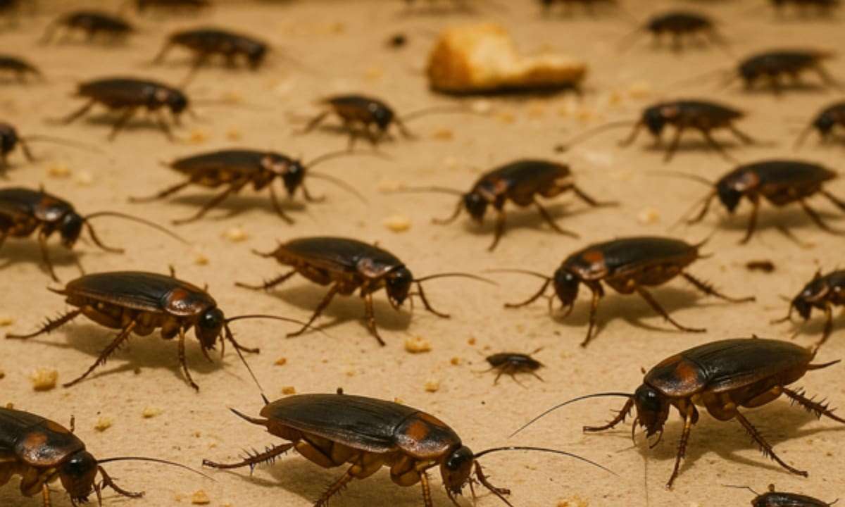 Esta es la mejor forma de sacar las cucarachas plaga de la cocina