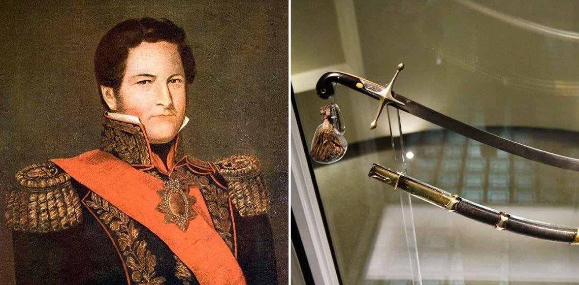 Por qué Juan Manuel de Rosas es clave para entender la polémica por el sable de San Martín