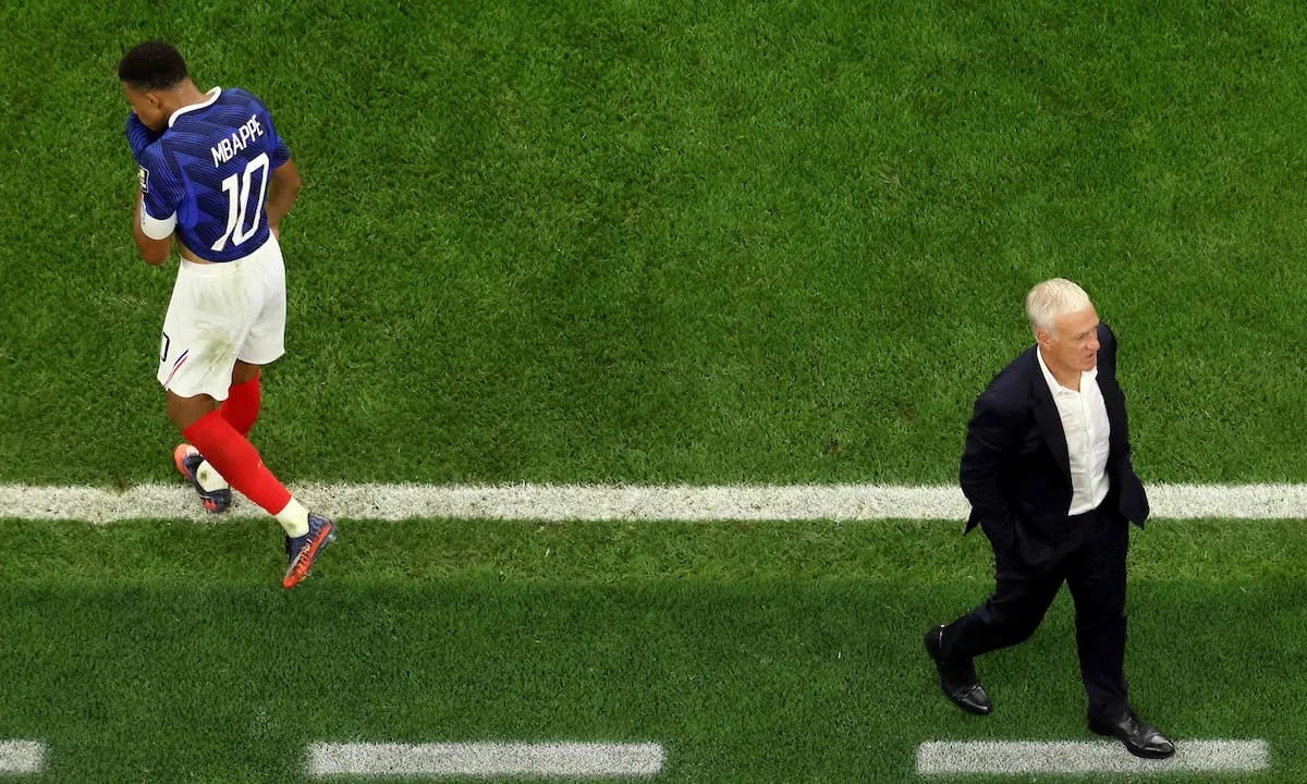 Didier Deschamps, tras la eliminación de Francia del Mundial: “Si digo algo del arbitraje voy a quedar como un llorón”