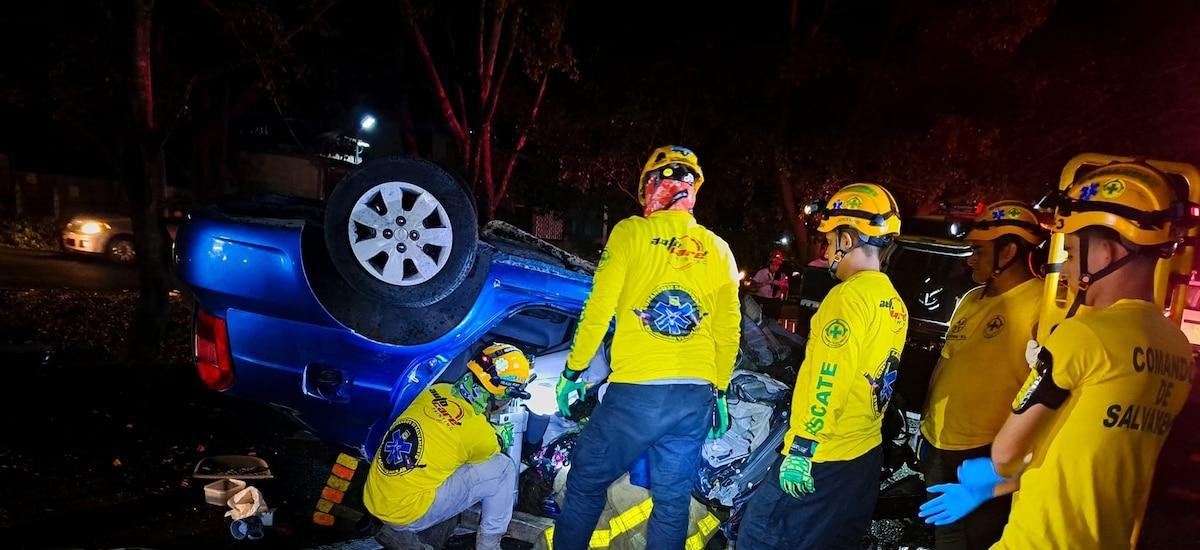 El número de accidentes viales en El Salvador aumenta 31 % en el inicio de 2026