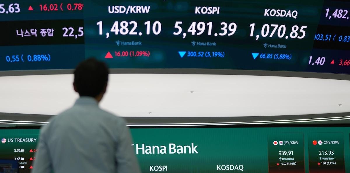 Mercados asiáticos amplían pérdidas mientras se agrava la guerra en Irán y sube el petróleo