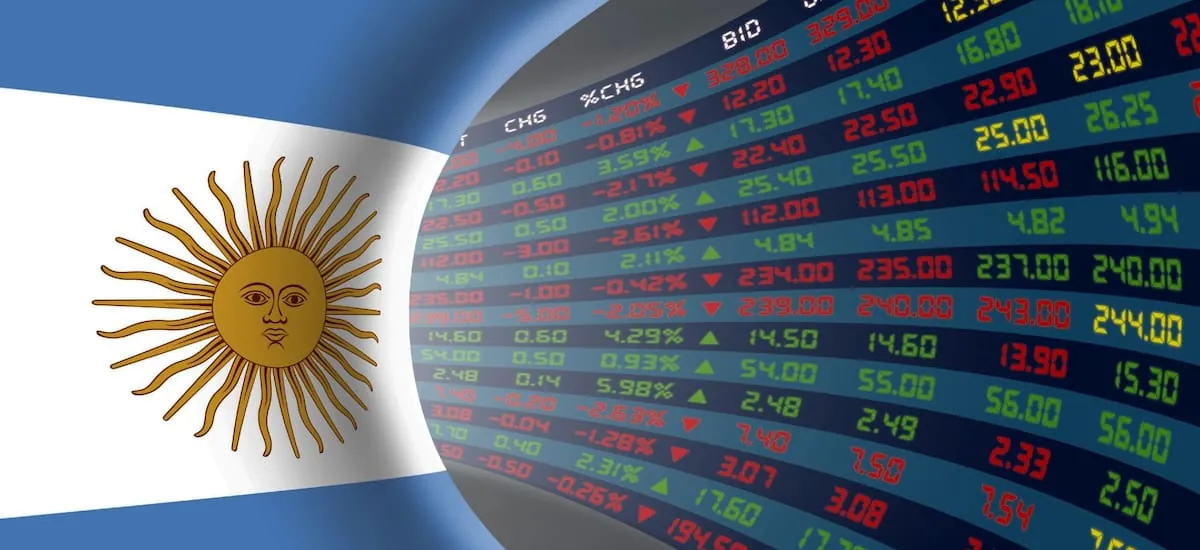 Riesgo país superó 550 puntos y Merval retrocedió a su nivel más bajo desde marzo