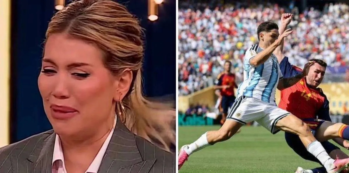 Alerta por lo que le pasó a Wanda Nara en medio de la final del Mundial: "Entraron"