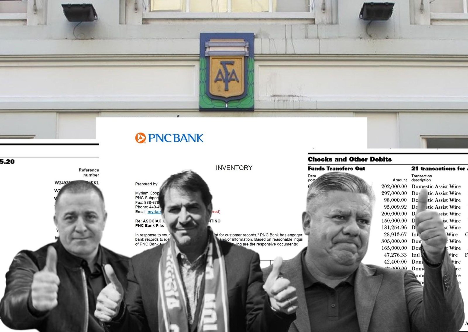 Corrupción en la AFA: del segundo discovery surgen giros de Javier Faroni al Perugia de Italia y a otras nueve empresas fantasma