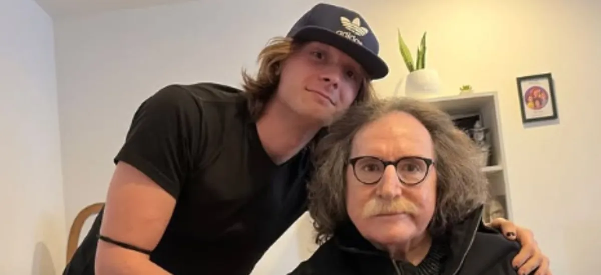 Benicio Guyot, el hijo de Ernestina Pais, se reunió con Charly García: “Con un enorme”