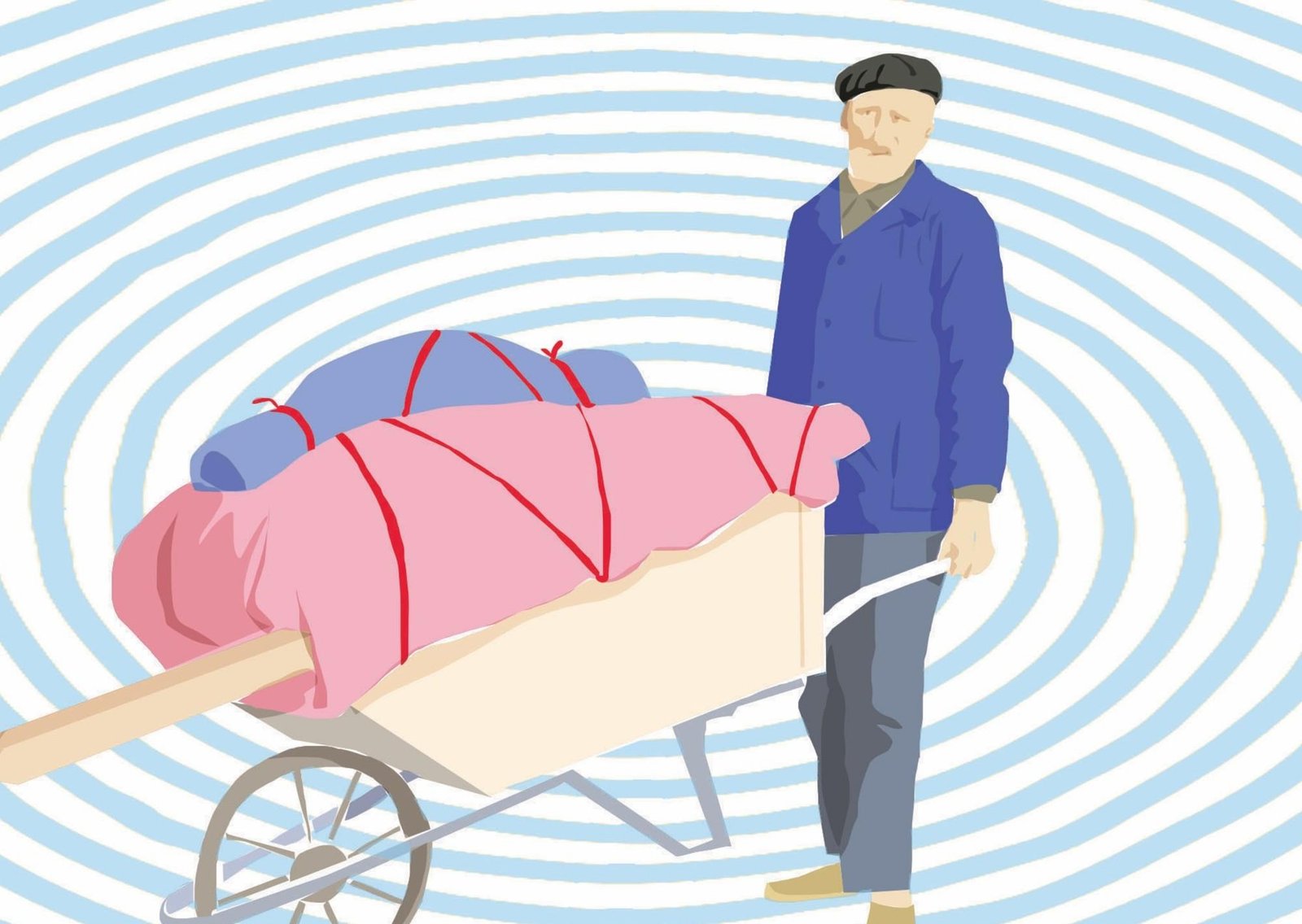 El hombre que recorrió la Argentina en carretilla