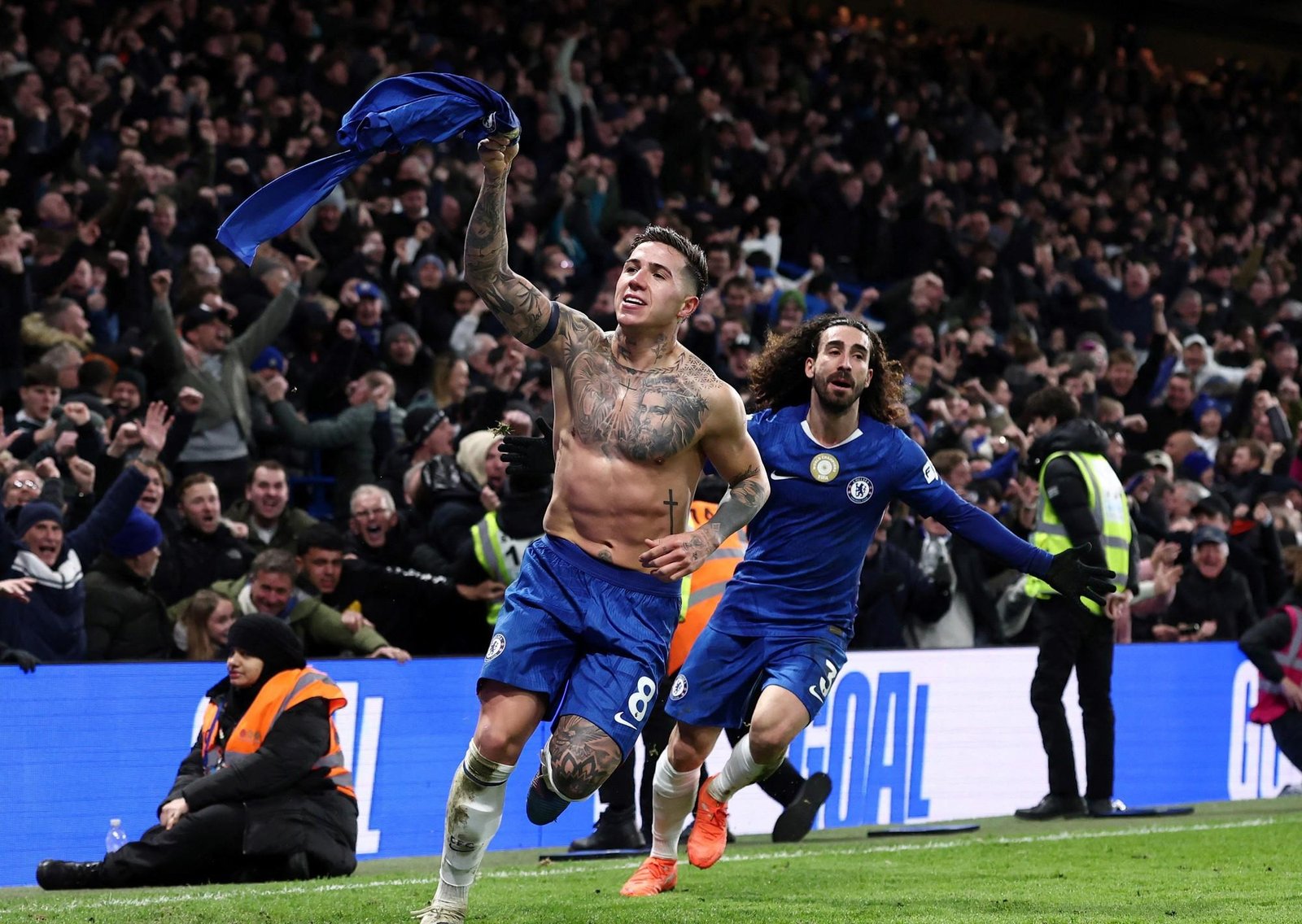 Enzo Fernández, en modo Mundial: metió un golazo en el descuento y Chelsea se lo dio vuelta a West Ham en un partido con final al rojo vivo