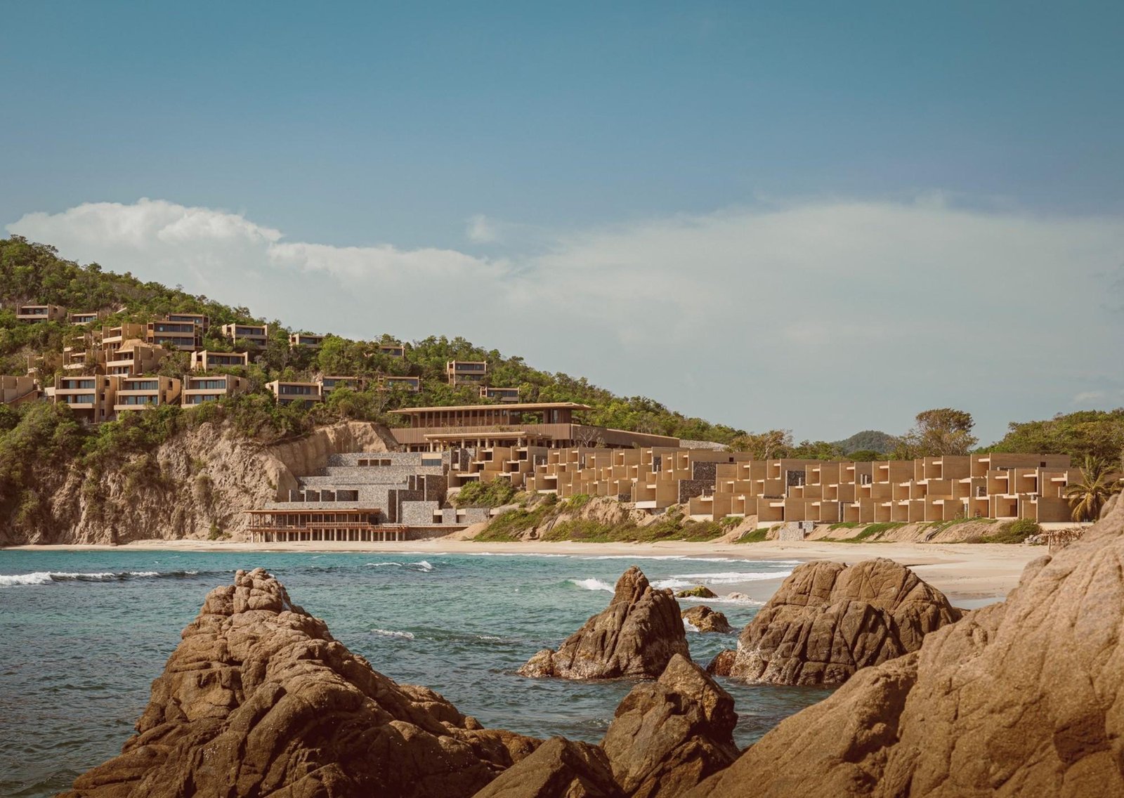 En México, un lujoso resort construido entre la selva y la playa