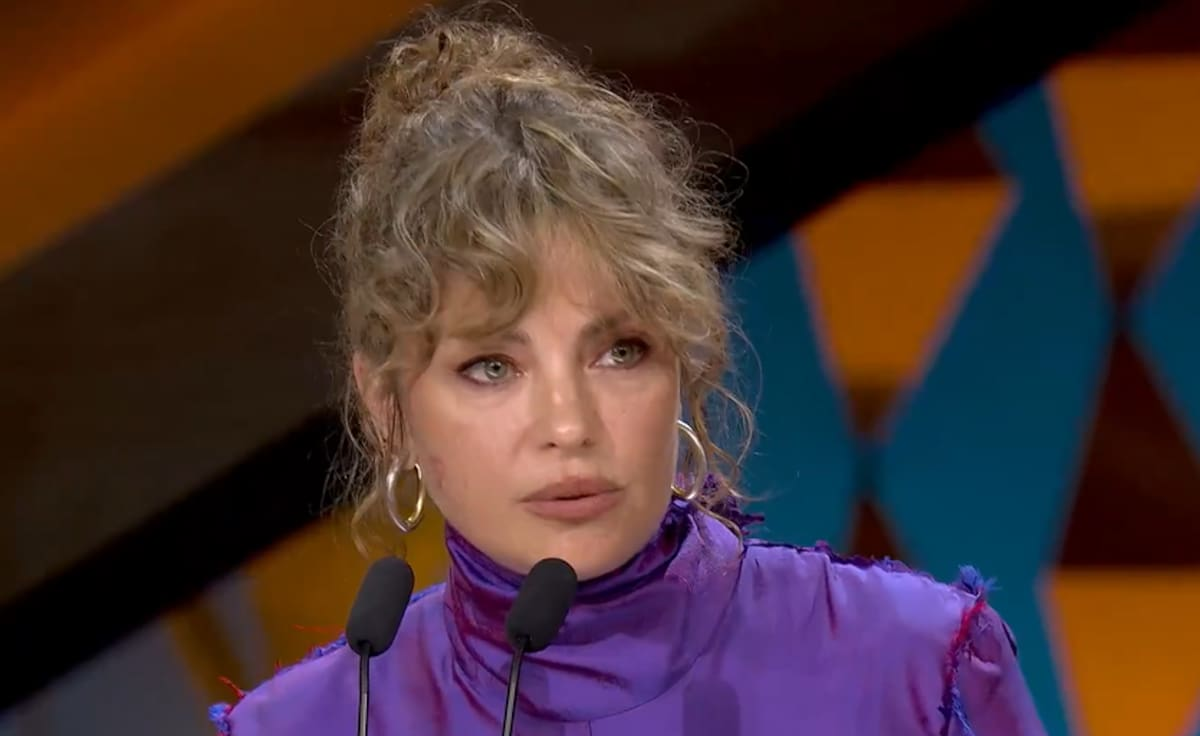 Dolores Fonzi ganó el Goya por Belén y lanzó un fuerte mensaje político: “La ultraderecha vino a destruirlo todo”