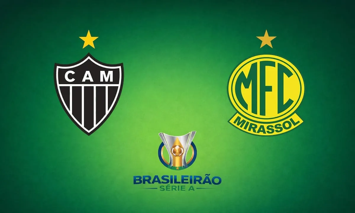 Atlético Mineiro venció por 3-1 a Mirassol, por el Brasileirao Serie A