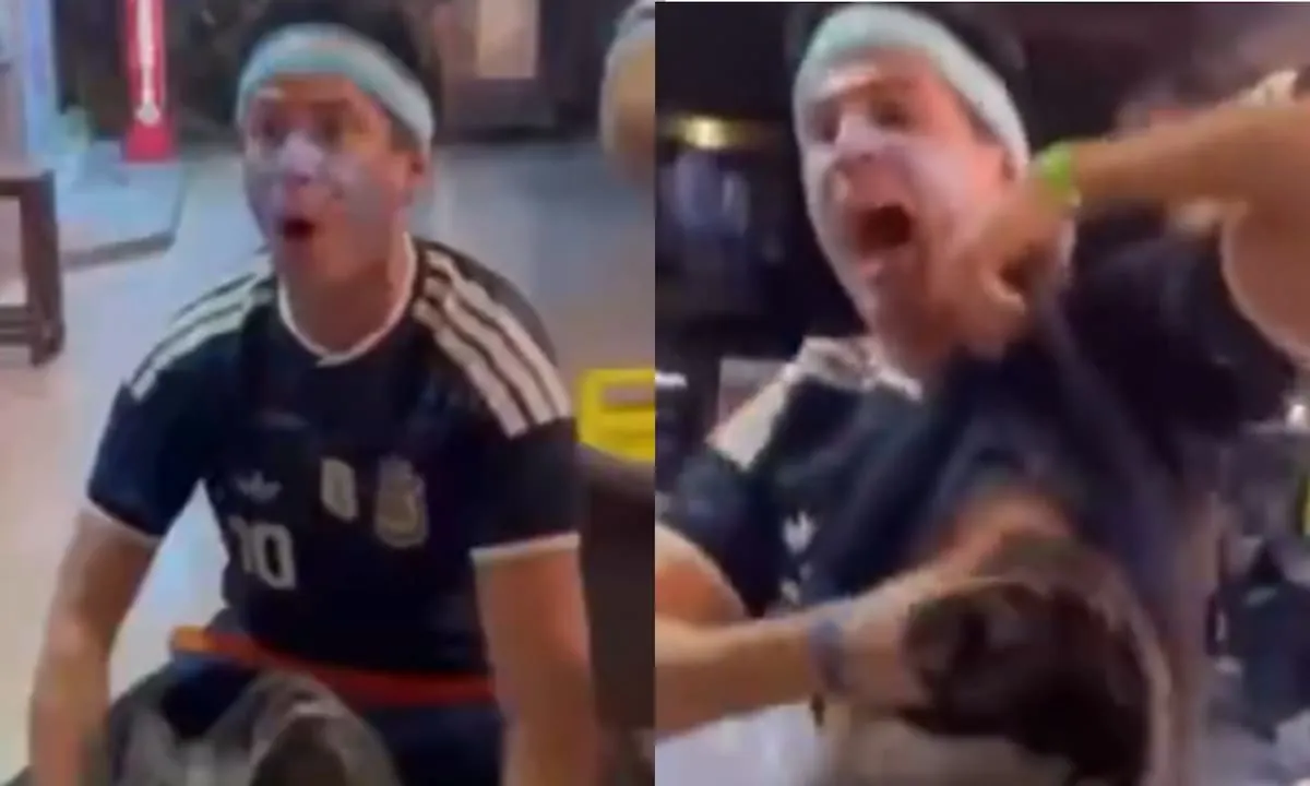Denunciaron a un argentino por gestos racistas en Brasil tras el partido ante Inglaterra: está prófugo de la Justicia