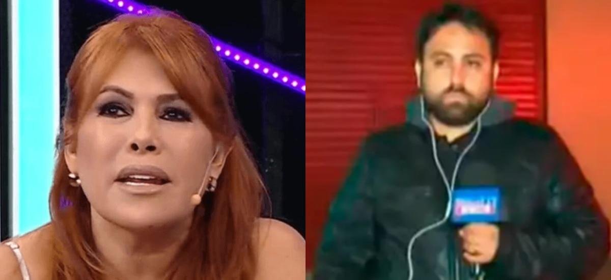 Magaly Medina cuestiona en vivo a su reportero por inapropiado comentario durante marcha en memoria de Lizeth Marzano