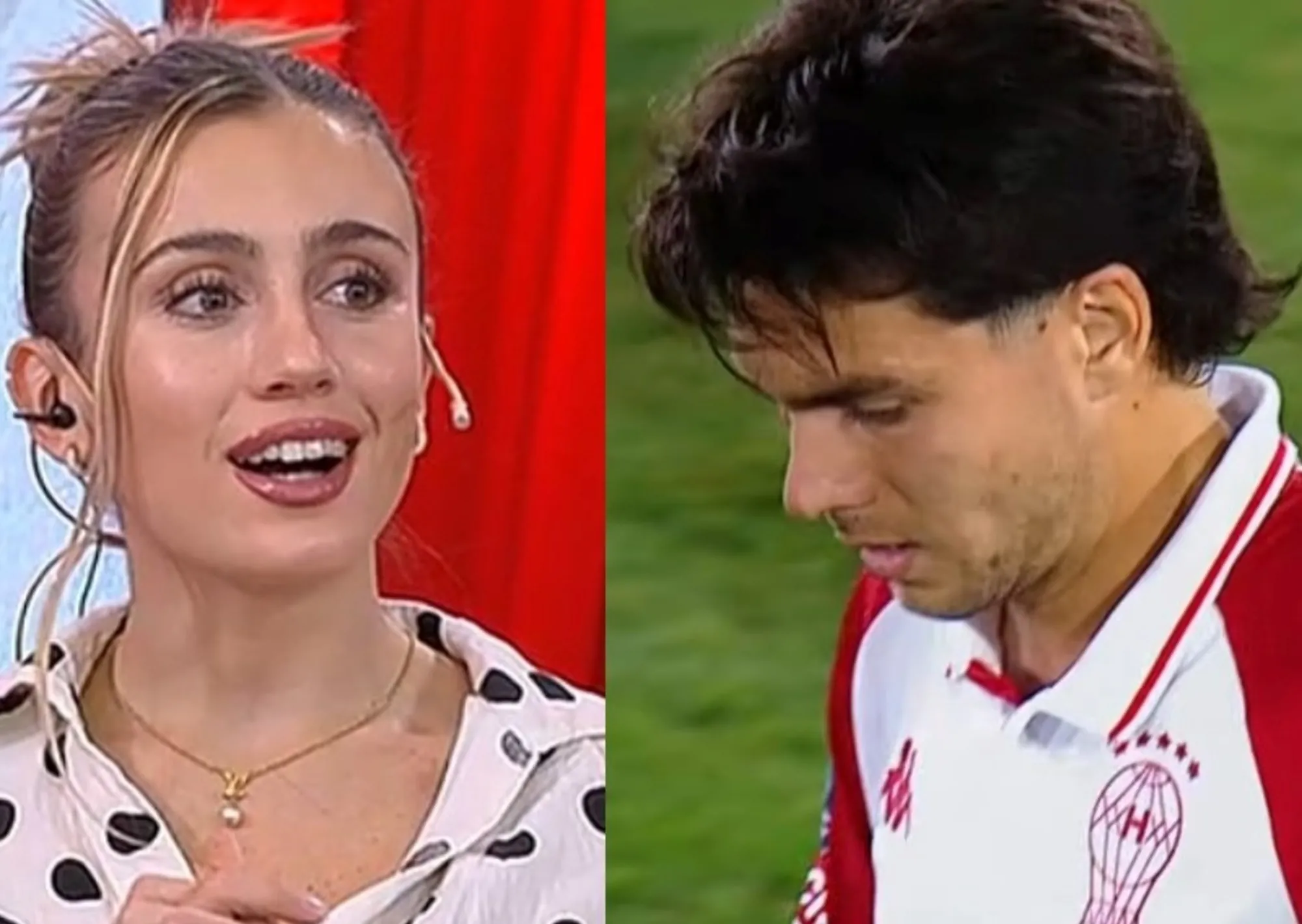 Morena Beltrán se lamentó por el gol errado de Lucas Blondel contra River: "Le tendría que haber pegado..."