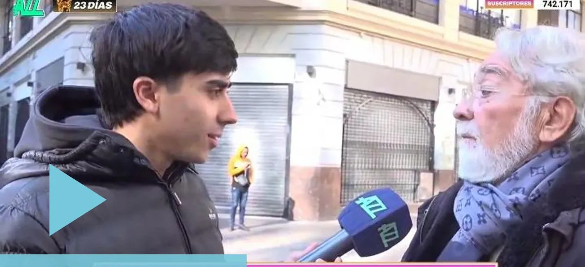 Bizarrísimo móvil con un fanático del PRO que lanzó una inesperada frase sobre el regreso de Macri